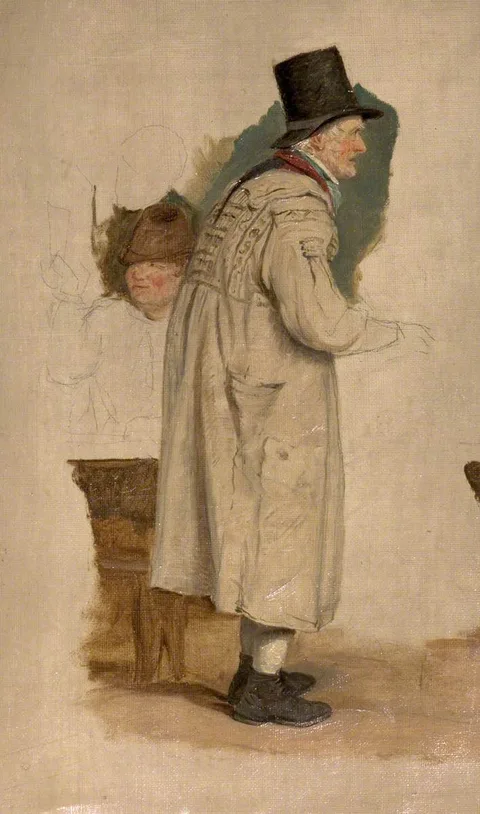 William Mulready, An Old Man in a Smock