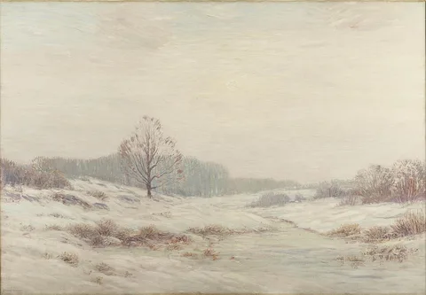 Leonard Ochtman, Winter Morning