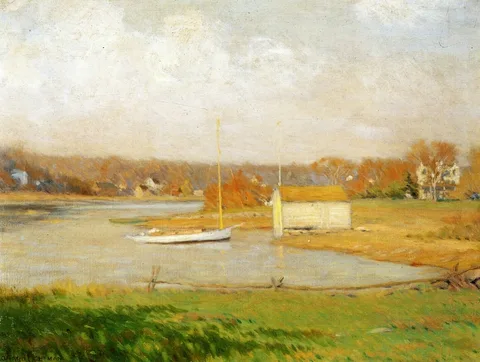 Leonard Ochtman, On the Mianus River