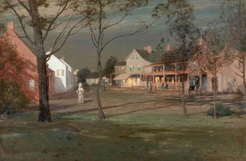 Leonard Ochtman, Moonlight