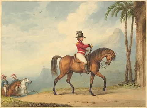 Richard Westall, Sir John Floyd on horseback