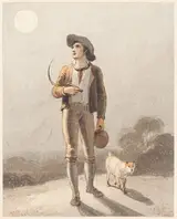 Richard Westall, The Reaper (The Harvest Moon)