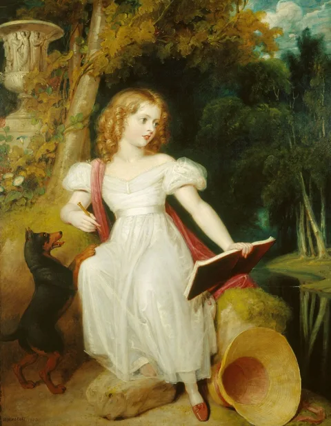 Richard Westall, Queen Victoria (1819-1901) when a Girl