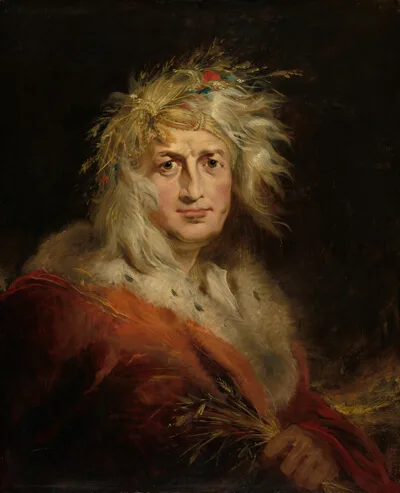 Richard Westall, David Garrick as King Lear