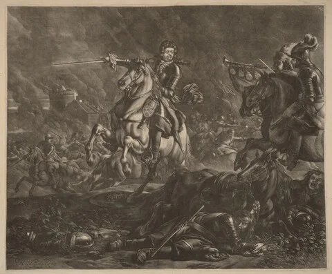 Jan van Huchtenburgh, A General on Horseback (Charles of Lorraine)