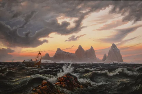 Knud Baade, The Island of Træna in Nordland