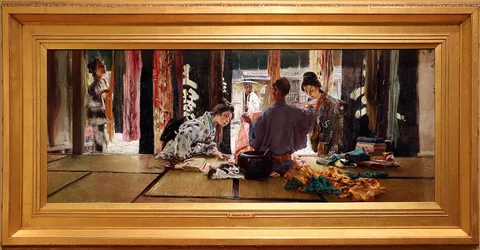 Robert Frederick Blum, The Silk Merchant, Japan