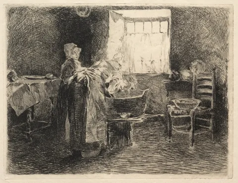 Robert Frederick Blum, Monday Morning, Holland