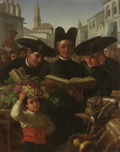 George Henry Hall, La Feria de Jueves (The Thursday Fair of Seville)