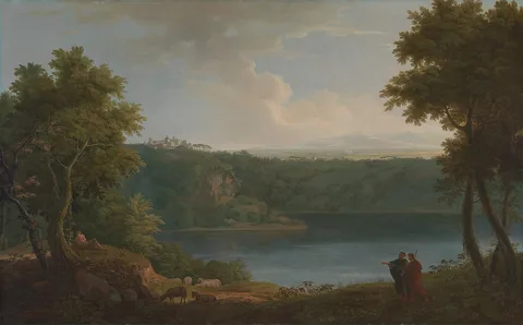 George Lambert, Lake Albano