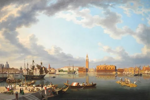Hubert Sattler, Venice, From San Giorgio Maggiore