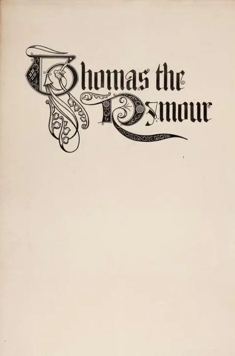 Robert Burns, Illustrations to Ballads 'Thomas the Rhymer', 'Johnie Armstrong' and 'The Dowie Dens of Yarrow' - Robert Burns