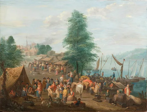 Balthasar Beschey, Fishmarket