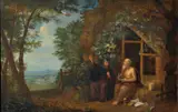 Balthasar Beschey, Saint Paul and Saint Anthony