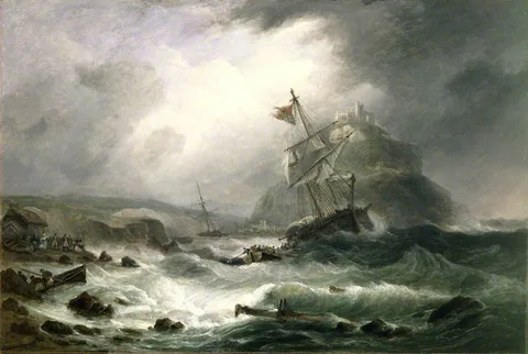 Thomas Luny, St Michael’s Mount, Cornwall