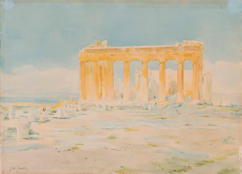 Henry Bacon, The Parthenon, East Facade