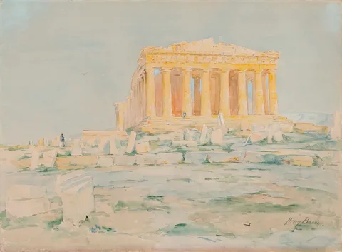Henry Bacon, The Parthenon, West Facade