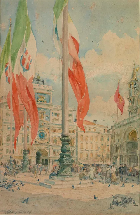 Henry Bacon, Piazza San Marco
