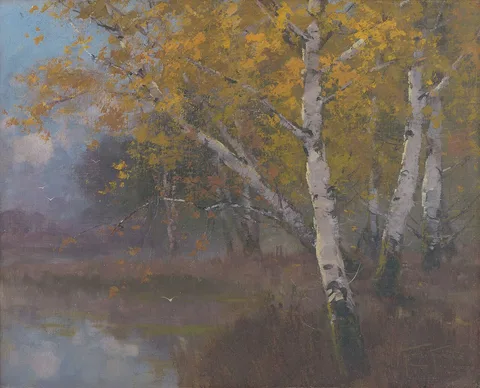 László Kézdi-Kovács, Birch Trees