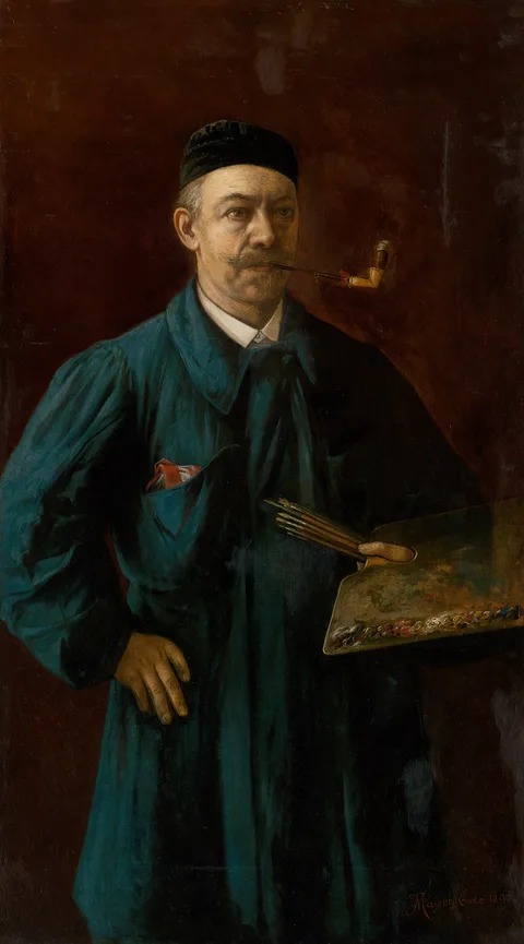 Eduard Majsch, Self-Portrait