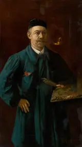 Eduard Majsch, Self-Portrait