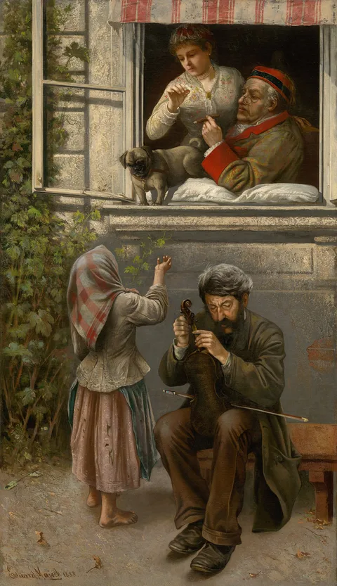 Eduard Majsch, Blind Joe (Street Violinist)