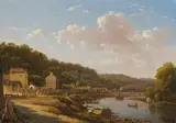 Victor de Grailly, A view of the Seine and the Coteaux de Suresnes