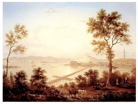 Victor de Grailly, Boston Harbor