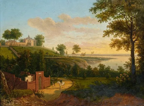 Victor de Grailly, Tomb at Mount Vernon