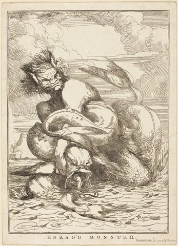 John Hamilton Mortimer, Enrag'd Monster