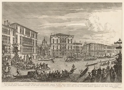 Michele Marieschi, Views of Venice:  The Regatta