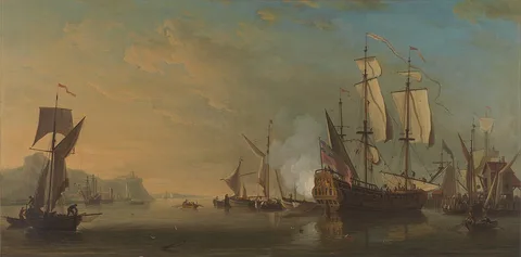 Samuel Scott, Shipping off Dover