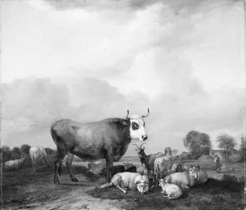 Albert Klomp, Cattle in the Field