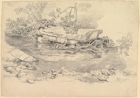 James Ward, A Rocky Stream or River