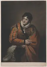 James Ward, George Frederick Cooke in the Character of Iago (Shakespeare's "Othello")