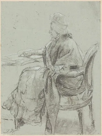 James Ward, Study of an Elderly Woman for "Disobedience Discovered"