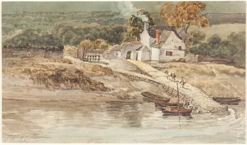 James Ward, Landing Place near Tintern Abbey