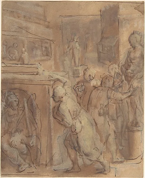 Otto van Veen, Emblematic Scene