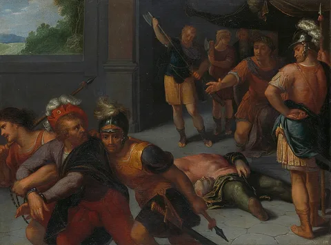 Otto van Veen, Beheading of Julius Paulus and Imprisonment of Claudius Civilis