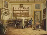 Pietro Fabris, Kenneth Mackenzie, 1st Earl of Seaforth, 1744 - 1781, at home in Naples: concert party
