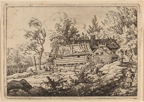 Allart van Everdingen, Pilgrim with a Dog