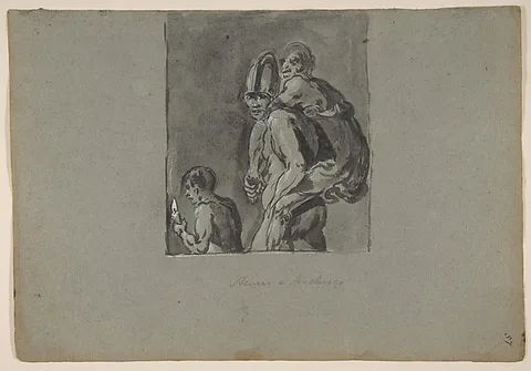 Leonard Bramer, Aeneas and Anchises