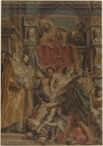 Jacob Jordaens, Saint Martin of Tours Healing the Servant of Tetrodius