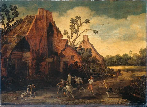 Esaias van de Velde, The Robbery