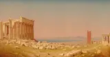 Sanford Robinson Gifford, Ruins of the Parthenon
