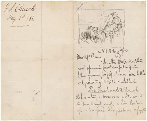 Frederick Stuart Church, Study after "The Enchanted Monarch"