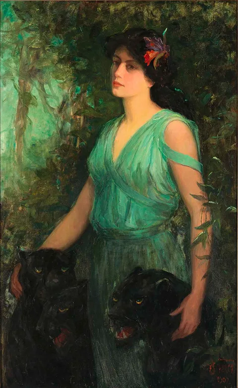 Frederick Stuart Church, The Black Orchid
