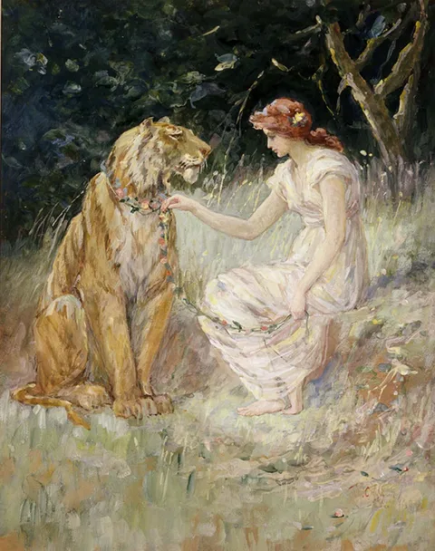 Frederick Stuart Church, Lady and the Tiger