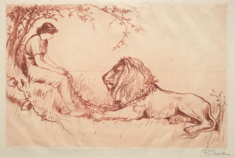 Frederick Stuart Church, The Lion in Love