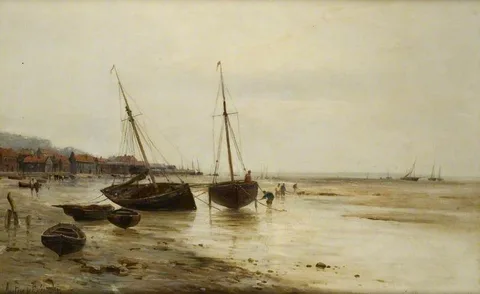 Gustave de Breanski, At Leigh, Essex